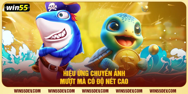 Hiệu ứng chuyển ảnh mượt mà có độ nét cao